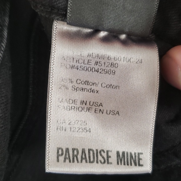 Dark grey Paradise Mine High Rise Jean - Picture 4 of 5
